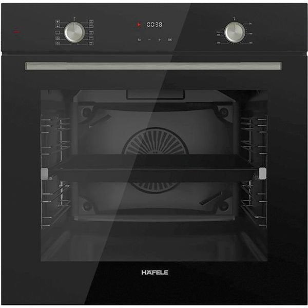 Hafele Orion Fırın 10F 60cm Siyah Cam - 1. görsel | Aras Ankastre