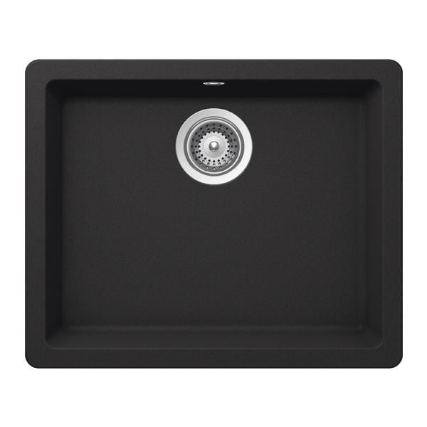 Hafele Lazio Carbon Granit Eviye 550x430mm Siyah - 1. görsel | Aras Ankastre