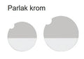 Hafele CITIUS FORTIUS Yedek Kapak Seti Parlak Krom - 1. görsel | Aras Ankastre