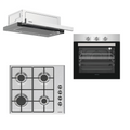 Hafele Üçlü Ankastre Set Inox - 1. görsel | Aras Ankastre